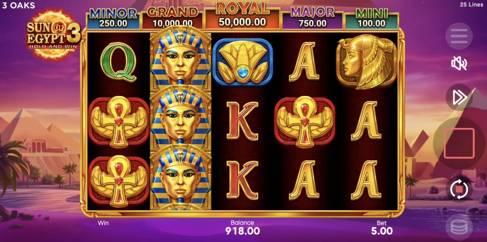 Sun of Egypt 3 Slot