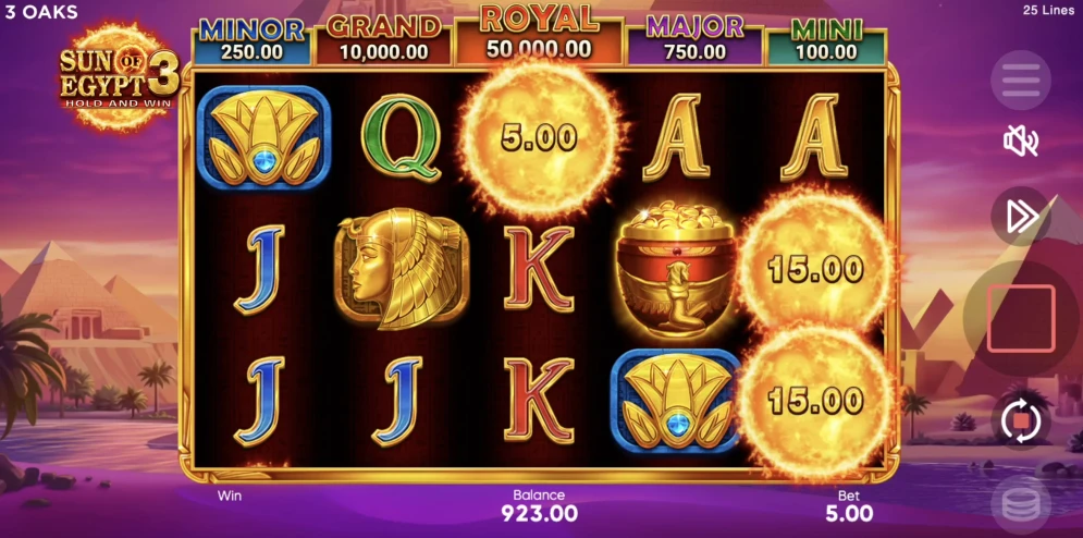 Sun of Egypt 3 Slot